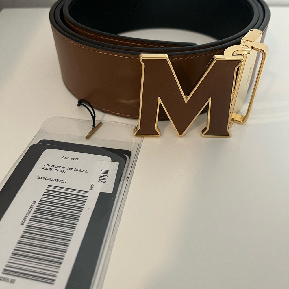 Brand new MCM belt reversible